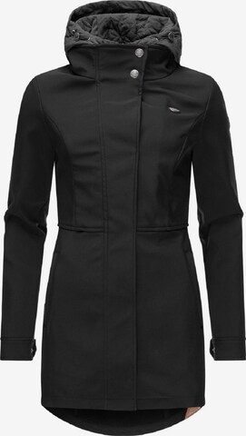Manteau fonctionnel 'Ybela' Ragwear en noir