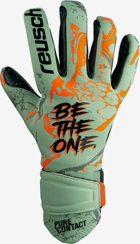 REUSCH Athletic Gloves 'Pure Contact Fusion' in Green