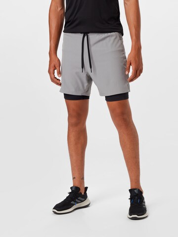 Regular Pantalon de sport Superdry en gris : devant