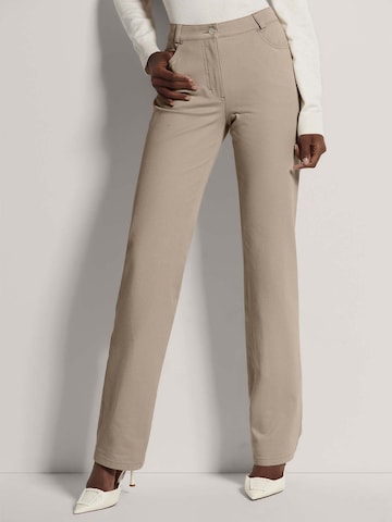 MADELEINE Slimfit Jeans in Grijs: voorkant