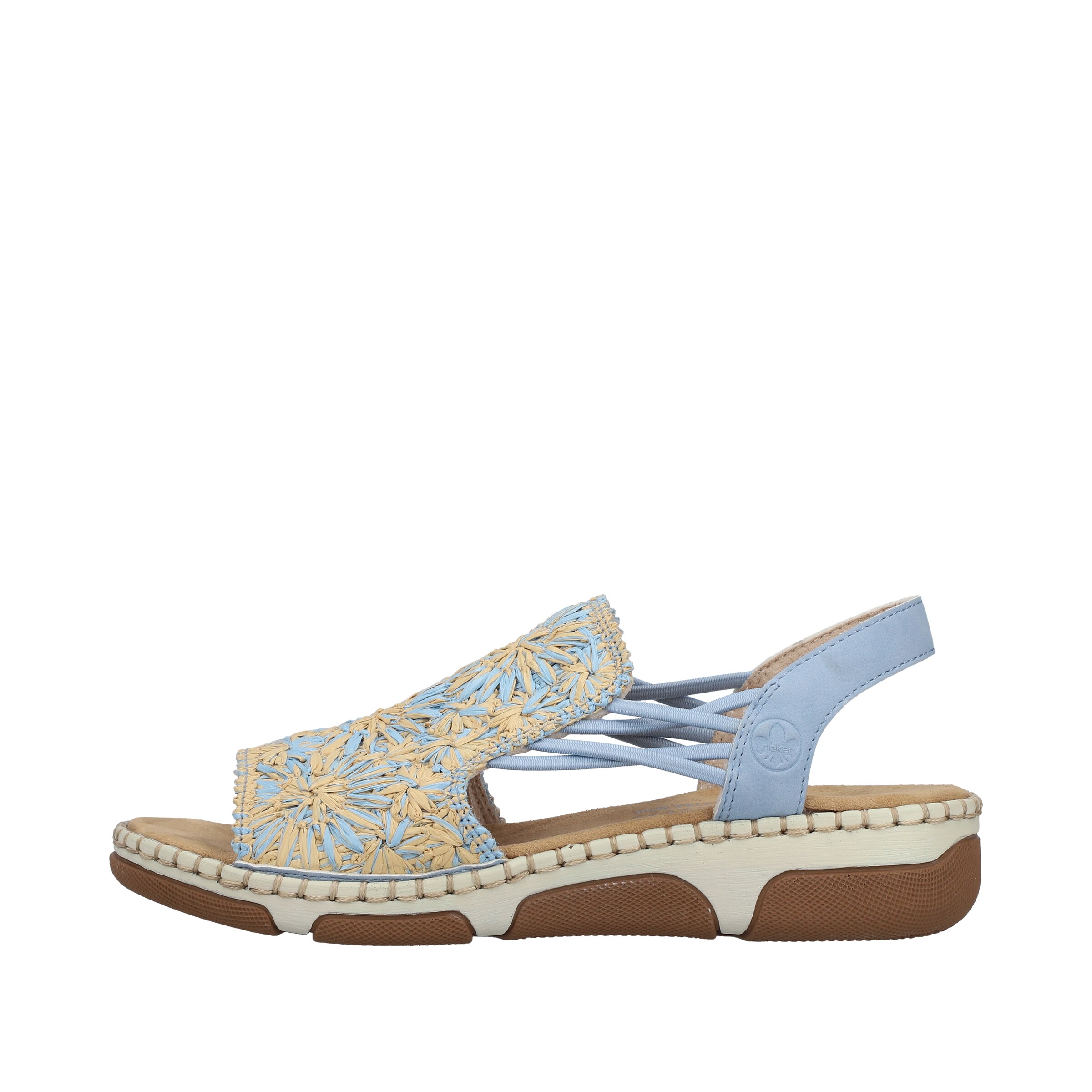 Sandales à lanières Rieker en bleu