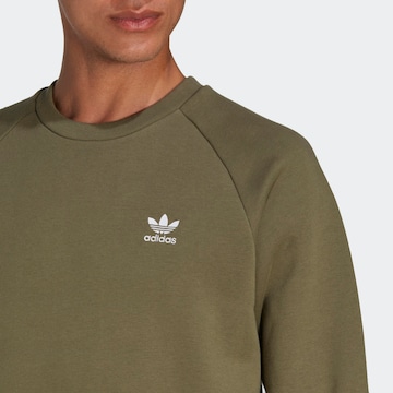 ADIDAS ORIGINALS Sweatshirt 'Trefoil Essentials ' i grön