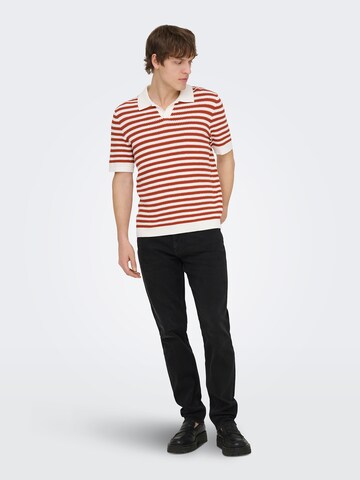 Only & Sons Свитер 'ONSSERGE' в Белый