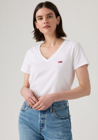 LEVI'S ® T-Shirt 'Perfect V-Neck Tee (2-Pack)' in Weiß: Vorderseite