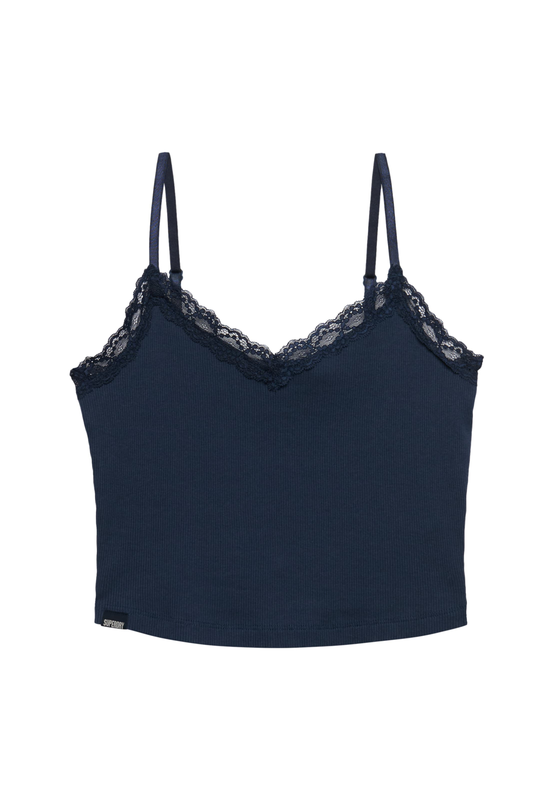 Superdry & Co Top in Blauw: voorkant