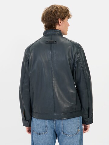 CAMEL ACTIVE Lederjacke in Blau