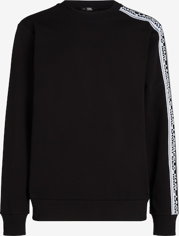 Karl Lagerfeld - Sudadera en negro: frente