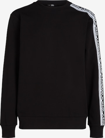 Karl Lagerfeld Sweatshirt in Zwart: voorkant