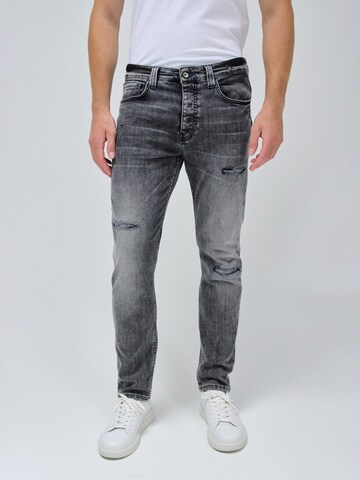 Salsa Jeans Slim fit Jeans in Grey: front