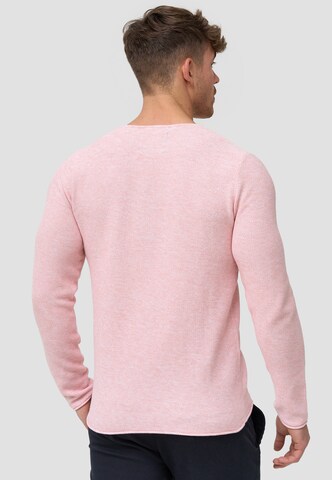 Pull-over 'Loakim' INDICODE JEANS en rose