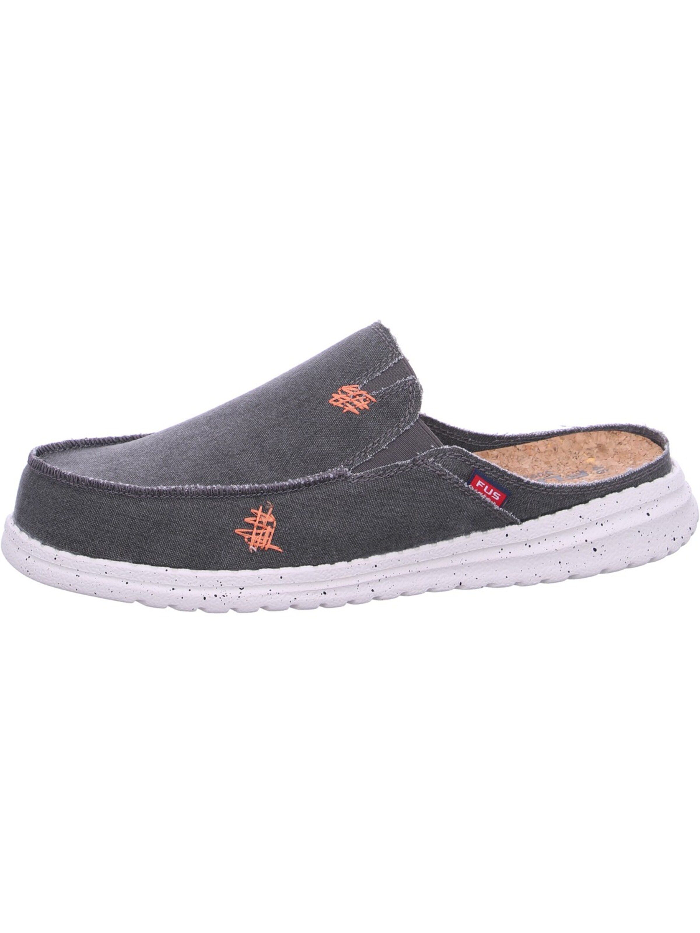 Fusion Hausschuh 'Fusion Slipper Schwarz'‌‌‌‌‌ in Schwarz: Vorderseite