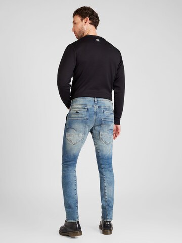 G-Star RAW - Slimfit Calças de ganga 'D-Staq' em azul