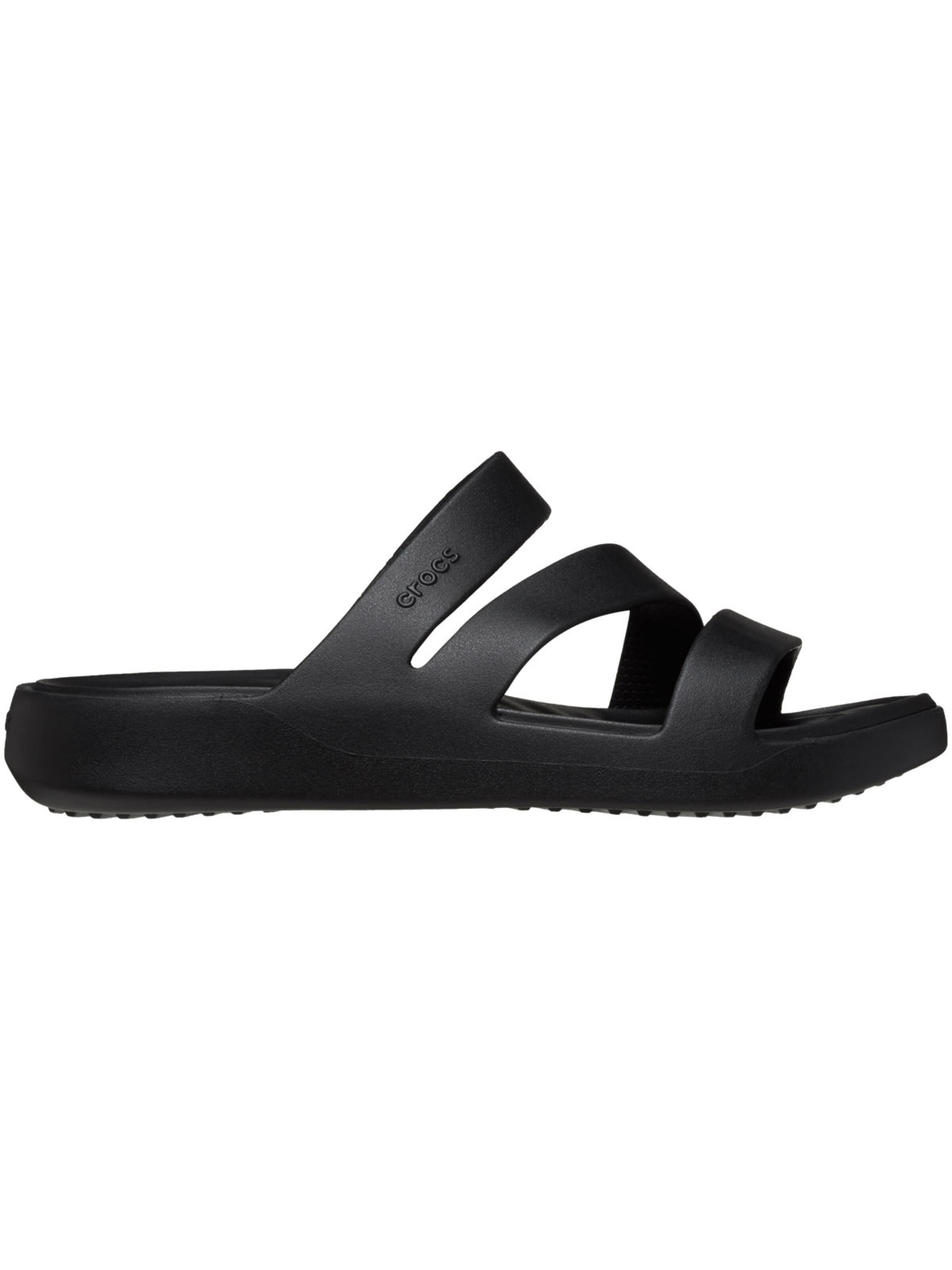 Mule 'Getaway' Crocs en noir
