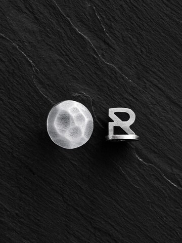 REYTEL Ohrring 'MONTE' in Silber: Vorderseite