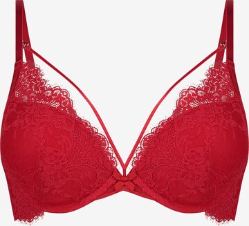 Hunkemöller T-Shirt BH 'Arabella' in Rot: predná strana