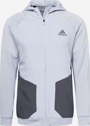 ADIDAS SPORTSWEAR Sports jacket in Grey: front