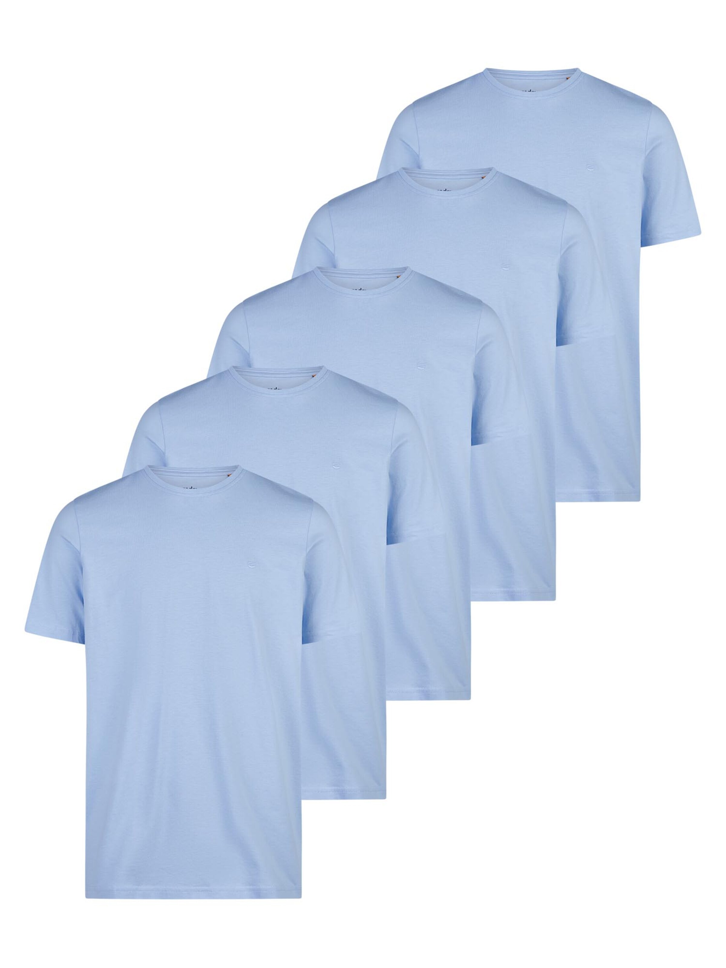 redmond Shirt 'Basic' in Blue: front
