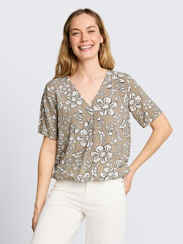 TOM TAILOR Blouse in Beige: voorkant
