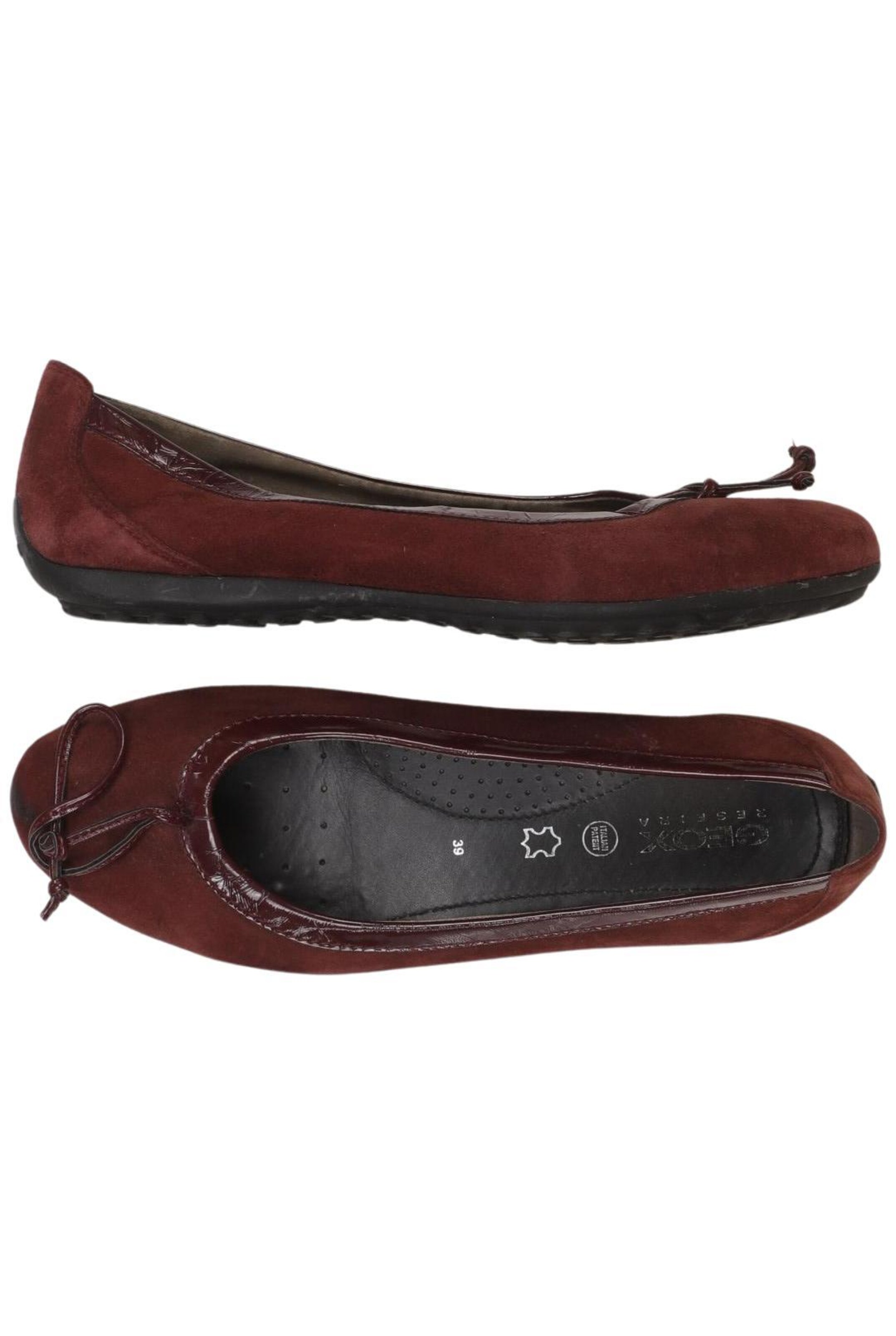 GEOX Flats & Loafers in 39 in Red: front