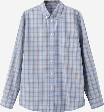 MANGO Bluse 'CUMIN' in Blau: Vorderseite