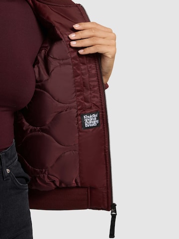 Veste d’hiver 'Kasia' khujo en rouge