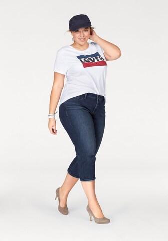 Levi's® Plus Тениска 'The Perfect Tee' в бяло