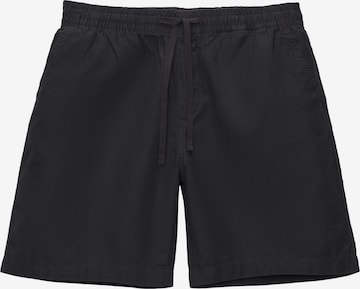 Pull&Bear Loosefit Shorts in Schwarz: predná strana