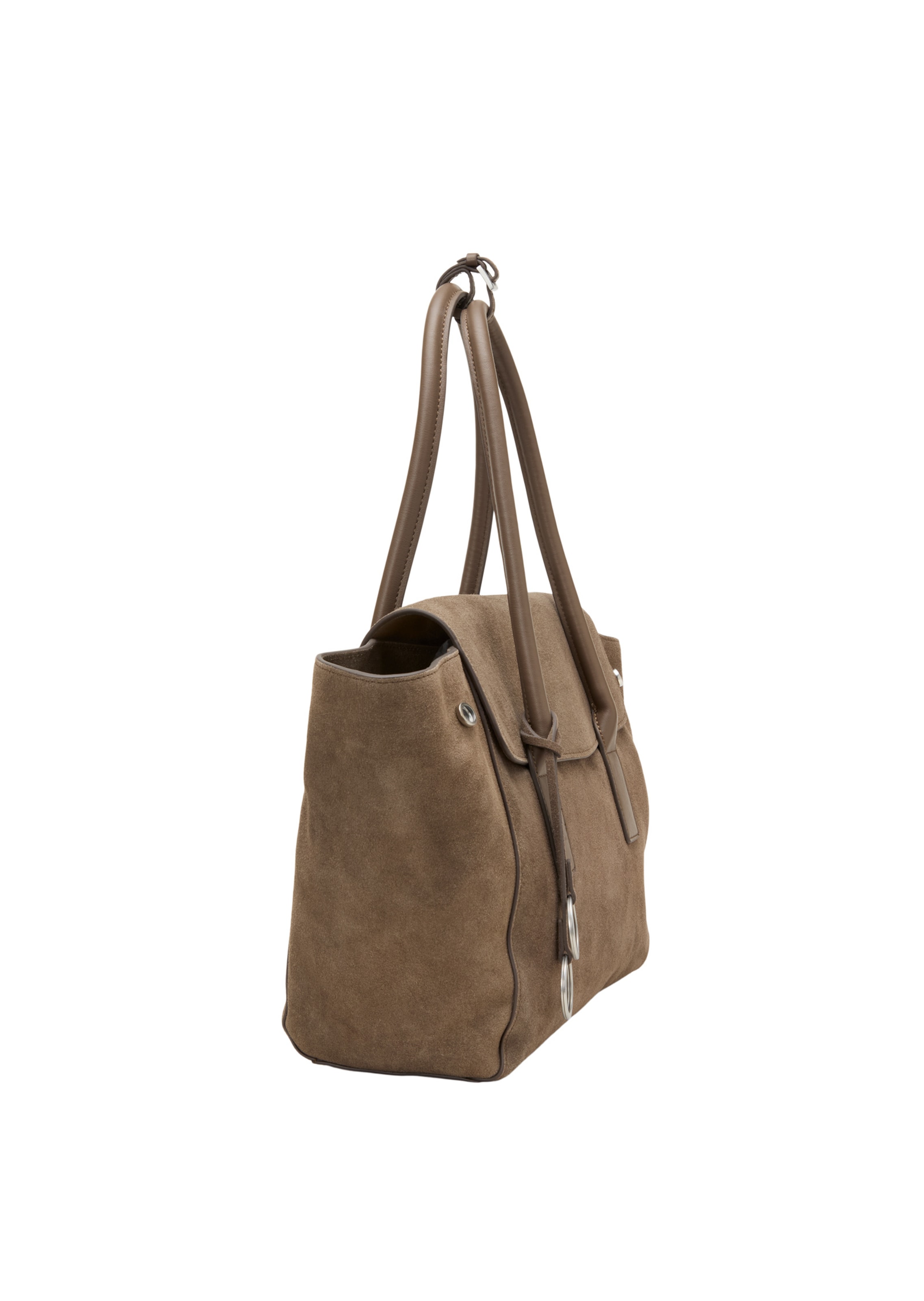 Marc O'Polo Shopper 'Gaby' in Brown: side