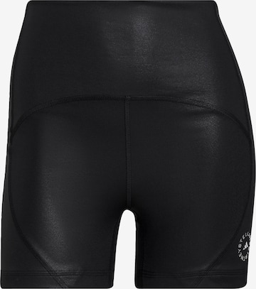 ADIDAS BY STELLA MCCARTNEY Skinny Workout Pants in Black: front