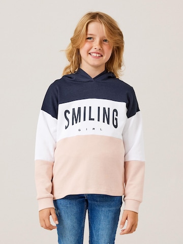 NAME IT Sweatshirt 'Arlie' in Pink: front