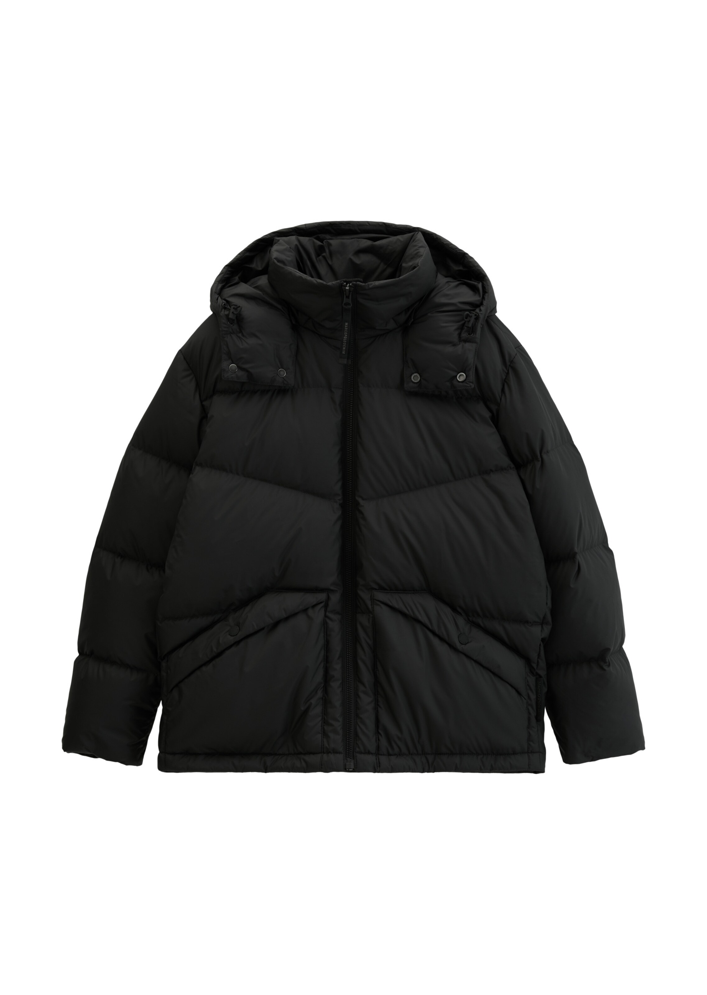 Marc O'Polo DENIM Jacke in Schwarz: Vorderseite