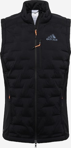 Gilet sportivo 'X-City' di ADIDAS SPORTSWEAR in nero: frontale