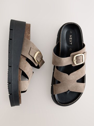 Next Mules 'Forever Comfort' in Brown