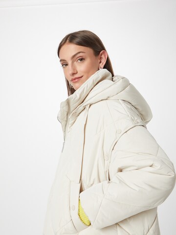 Cartoon Winter Jacket in White