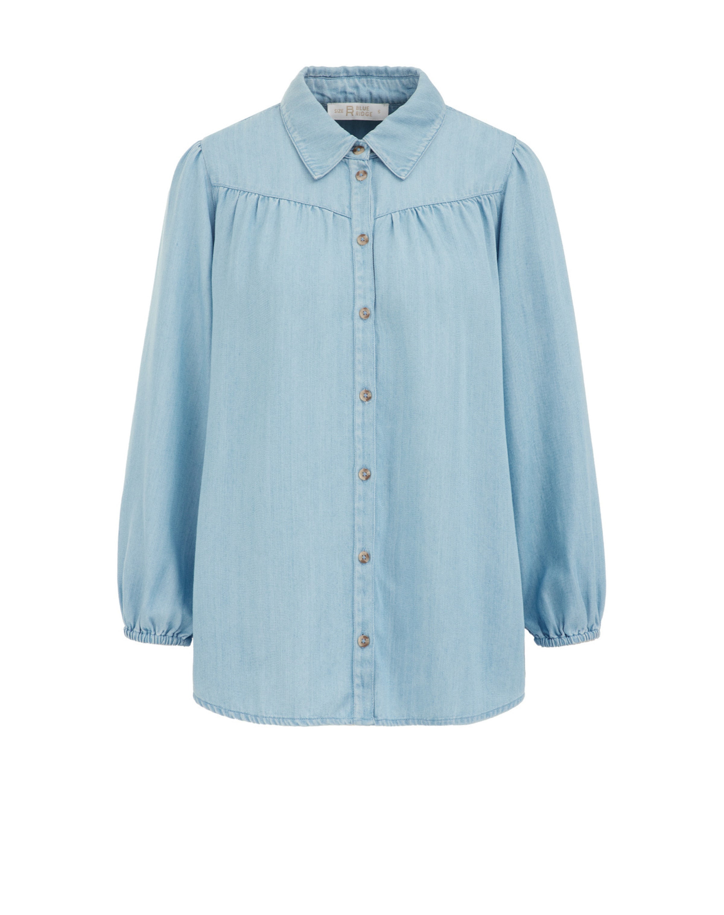 WE Fashion Bluza | modra barva: sprednja stran