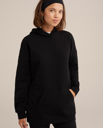 WE Fashion Sweatshirt i sort