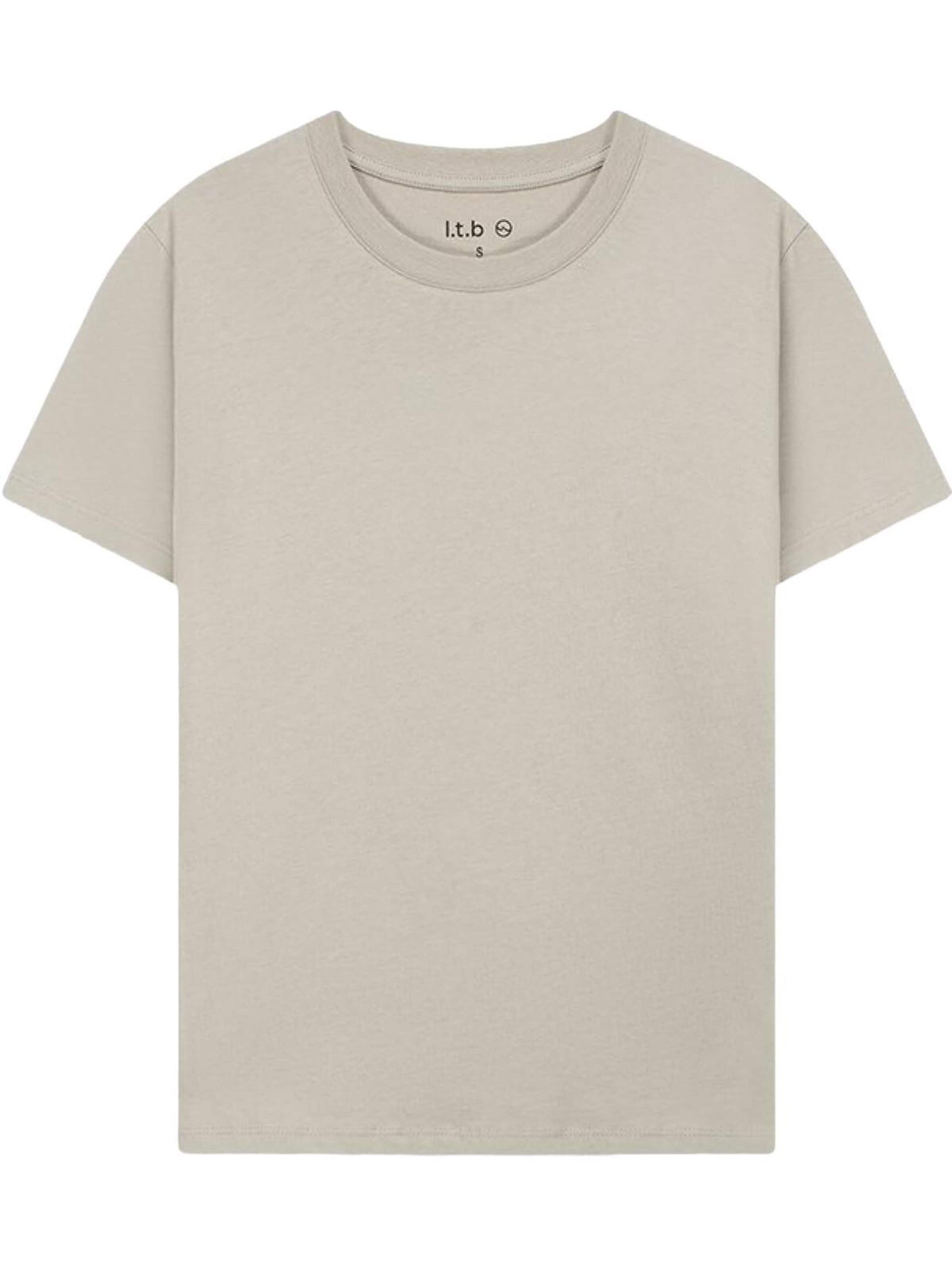 LTB Jeans - Camiseta 'Basic T-Shirt' en beige: frente