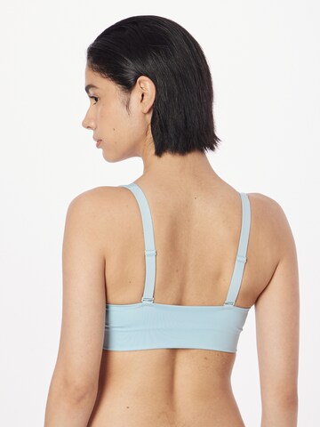 NIKE Bustier Sport bh 'Indy' in Blauw