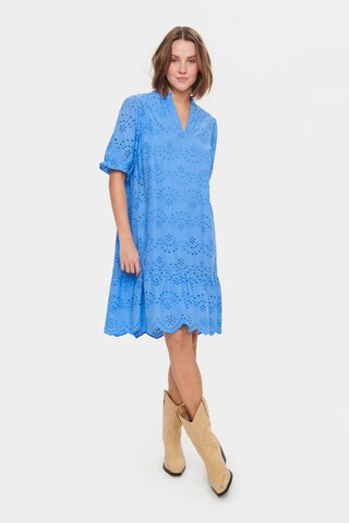 SAINT TROPEZ Kleid 'Geleksa' in Blau