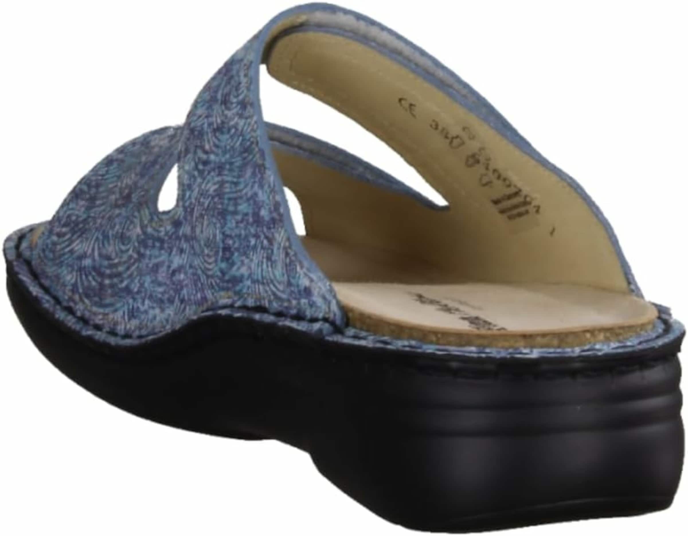 Finn Comfort Sandale in Blau