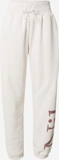 Nike Sportswear Pantalon 'Phoenix' en beige / violet, Vue avec produit