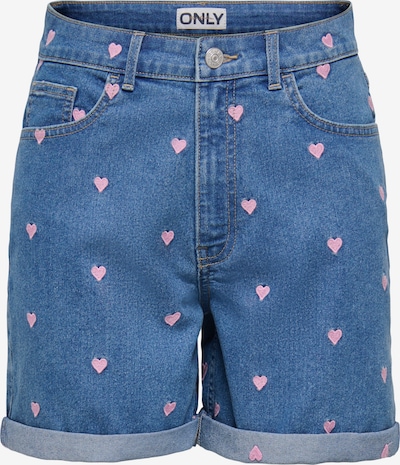ONLY Farkut 'ONLHUSH' värissä sininen denim / roosa, Tuotenäkymä