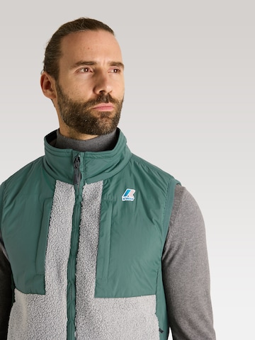 Gilet di K-Way in grigio
