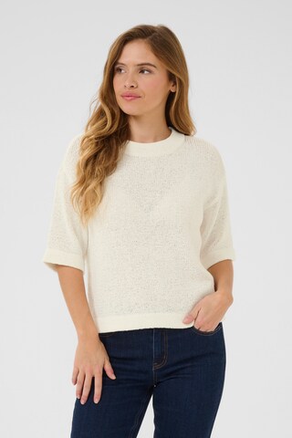 Kaffe Pullover 'KASevita' in Weiß: Vorderseite