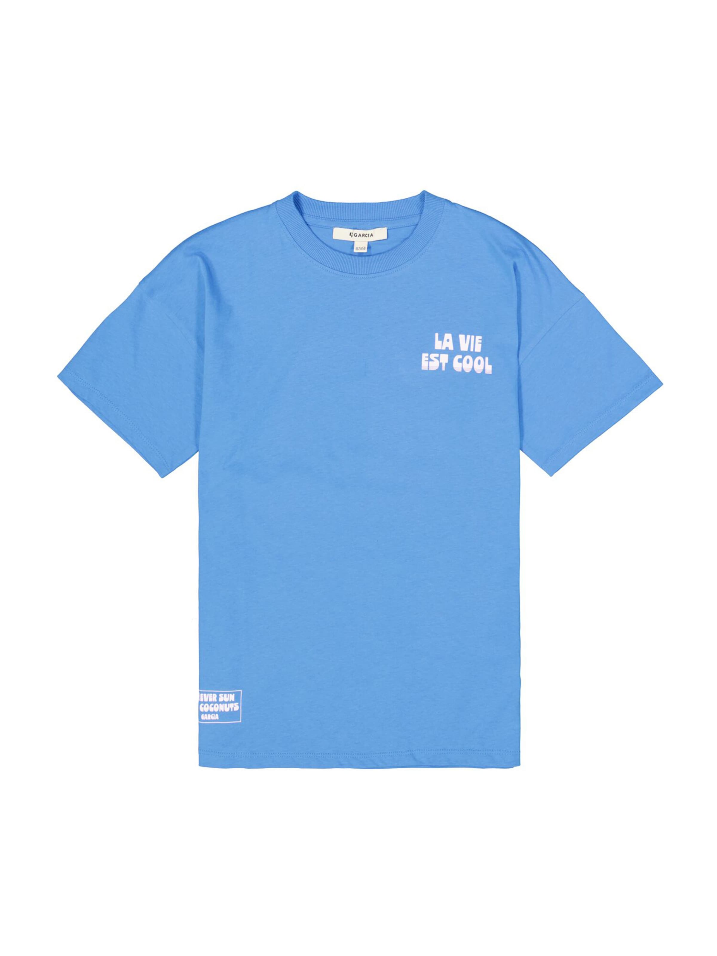 GARCIA - Camiseta en azul: frente