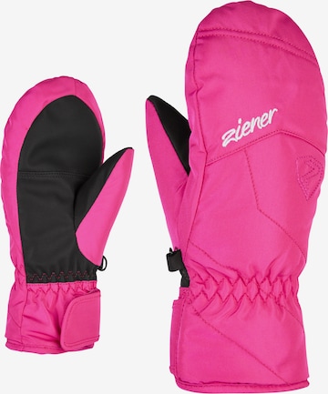 ZIENER Athletic Gloves 'LAYOTA PR' in Pink: front