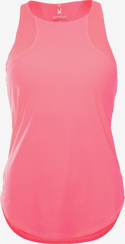rožinė Spyder Sportiniai marškinėliai be rankovių: priekis