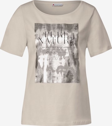 STREET ONE - Camiseta en beige: frente