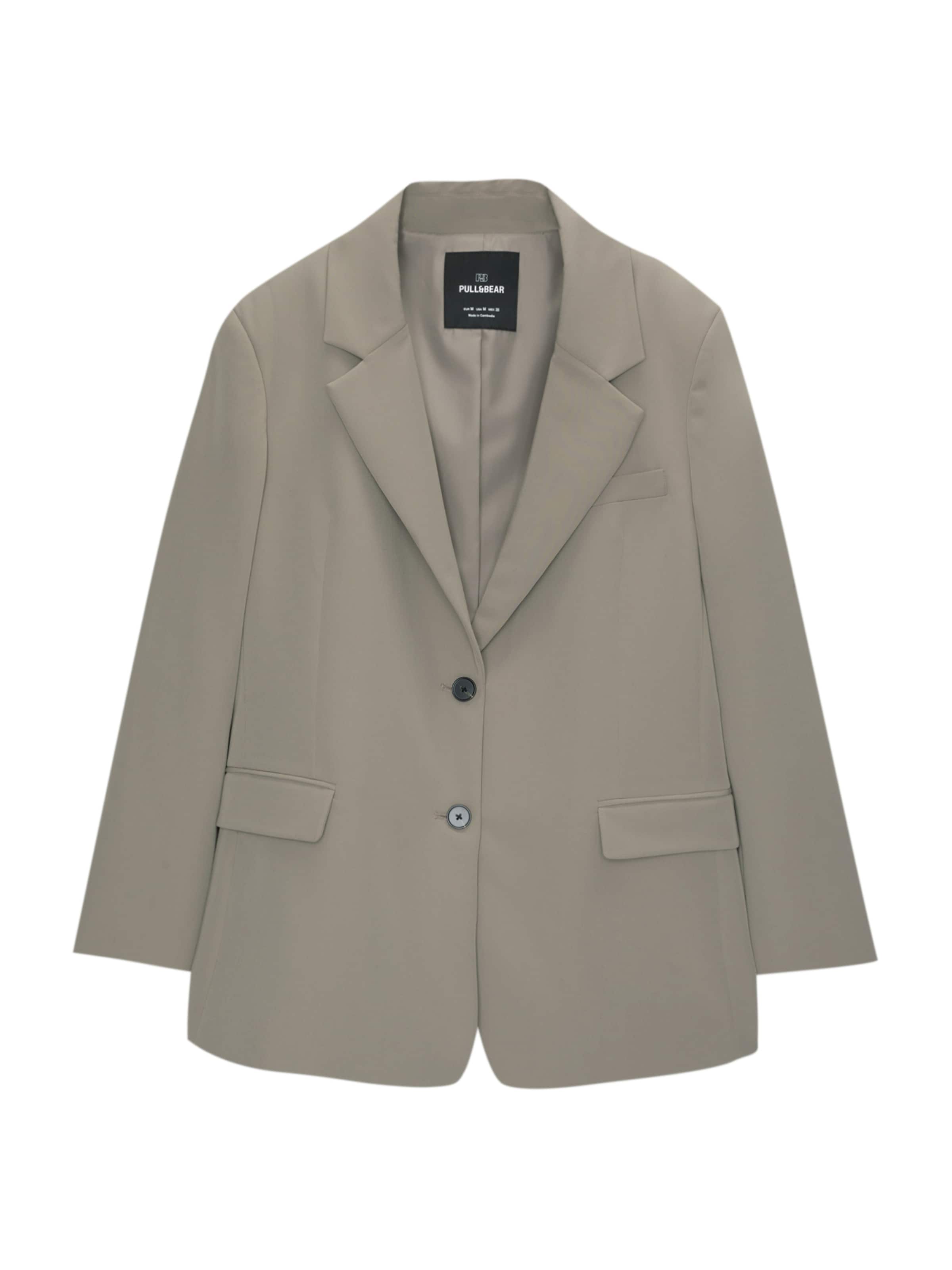 Pull&Bear Blejzer - Béžová: predná strana