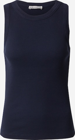 DRYKORN Kootud topp 'OLINA', värv sinine: eest vaates